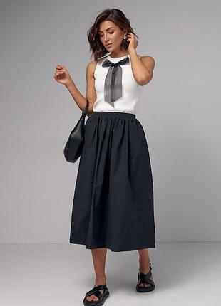 Спідниця міді 89113 фото