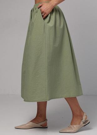Спідниця міді 89112 фото