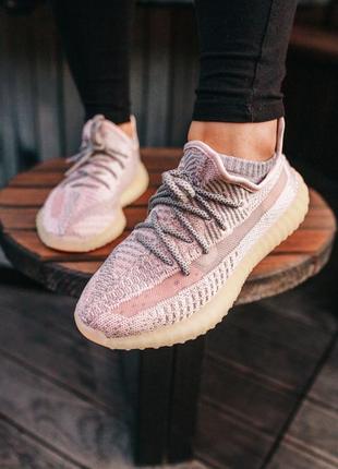 Кроссовки женские изи рефлектив adidas yeezy boost 3503 фото