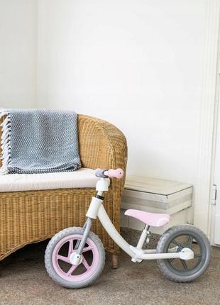 Детский беговел - велосипед momi ross для девочки 3-4 года. беговел для девочки.6 фото