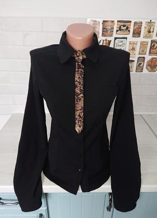 Красивая женская блуза р.xxs/xs блузка рубашка