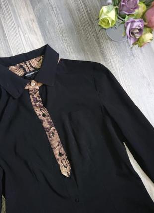 Красивая женская блуза р.xxs/xs блузка рубашка7 фото