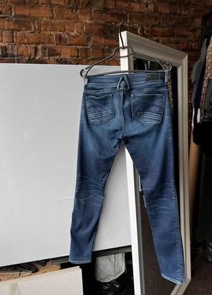 G-star raw lynn mid skinny women’s blue denim jeans жіночі джинси4 фото