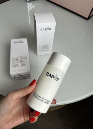 Пудра для обличчя з вітаміном с babor enzyme cleanser vit c