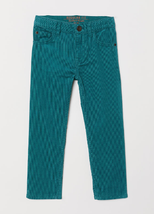 Вельветові штани брюки для хлопчика оригінал h&m