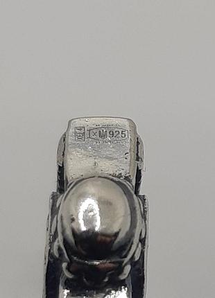 Подвеска серебро 925° 8,86г. молот молитвенец + трикветр (31с122)