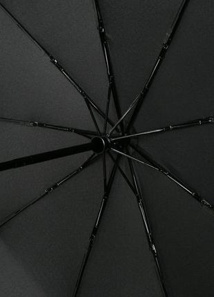 Зонтик премиум качества - автоматический, мужской укреплённый зонт с деревянной ручкой10 фото
