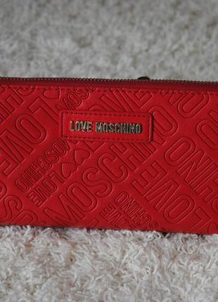 Гаманець love moschino /кошелек портмоне9 фото