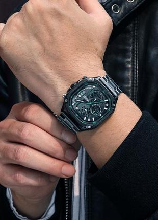 Чоловічий водонепроникний наручний годинник кварцевий