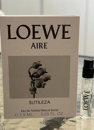 Loewe aire sutileza пробник оригінал