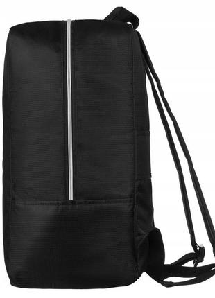 Дорожній рюкзак для ручної поклажі 40 x 20 x 25 peterson ptn-bpp-08-black-silver3 фото