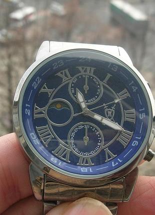 Часы  konigswerk gryphos stahlband gun blue