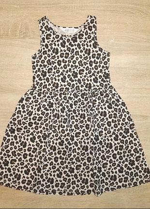 Сарафан леопардик h&m