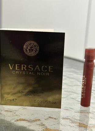 Versace crystal noir пробник оригінал