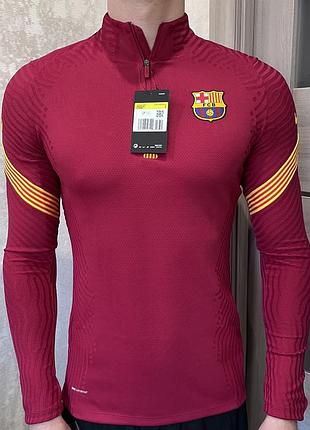 Мужская спортивная кофта nike fc barcelona vaporknit swoosh
