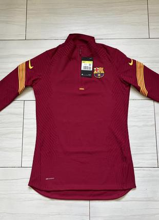 Мужская спортивная кофта nike fc barcelona vaporknit swoosh3 фото