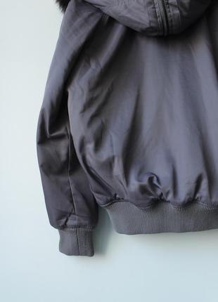 Diesel y2k куртка женская бомбер с искусственным мехом на капюшоне abercrombia fitch g star raw vintage дизель avant garde faux fur m7 фото
