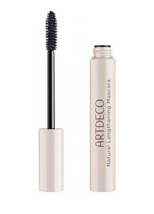 Artdeco natural lengthening mascara туш для вій (deep black)