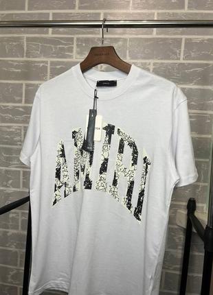 Футболка amiri, туреченица, органический хлопок