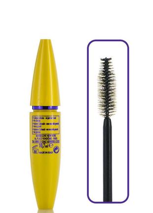 Maybelline new york the colossal volume express mascara туш для вій (black)2 фото