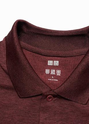 Футболка поло uniqlo dry-ex gradation polo shirt5 фото