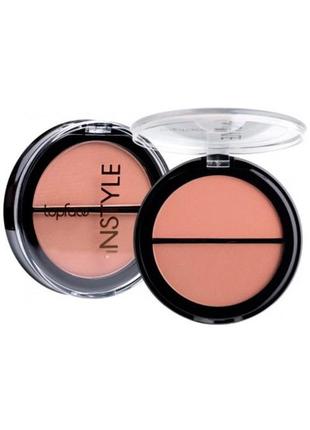 Topface instyle twin blush on рум`яна для обличчя - 001