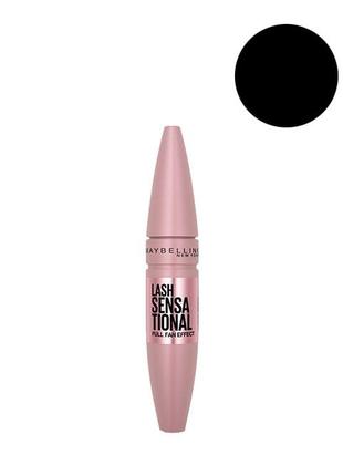 Maybelline new york lash sensational intense black туш для вій - (intense black)