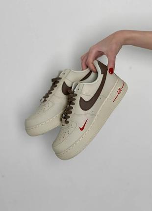 Кроссовки в стиле найк air force 1 low ‘07 essenti mocco