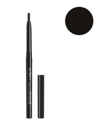 Aden cosmetics eyeliner pencil автоматичний олівець для очей - black