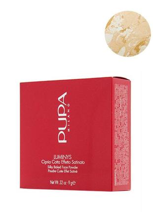 Pupa luminys silky baked face powder пудра для зайчика компактна (запечена) 013 фото