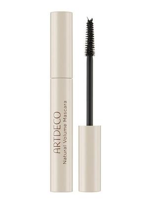 Artdeco natural volume mascara туш для вій (deep black)