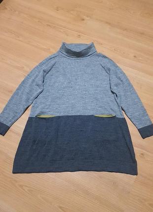 Плаття туніка two danes р.xl 100% merinowool.