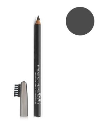 Aden cosmetics eyebrow pencil олівець для брів, зі щіточкою - grey