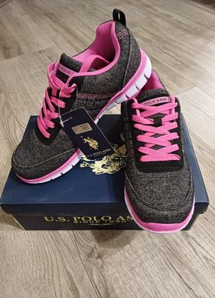 Кроссовки u.s. polo assn. women’s athletic running shoes sneakers1 фото