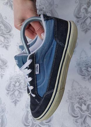 Стильні кеди vans bearcat navy5 фото