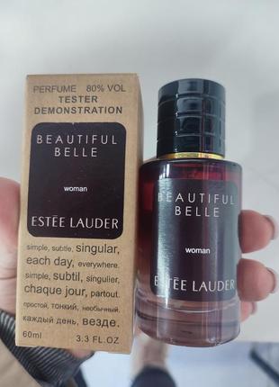 Este lauder beautiful belle tester lux, женский, 60 мл