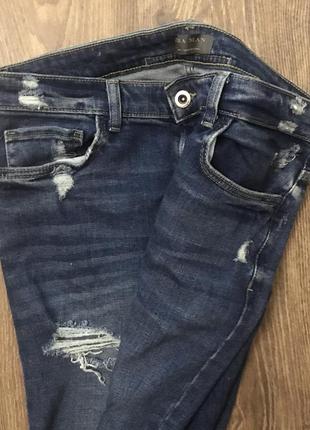 Новые рваные джинсы zara2 фото