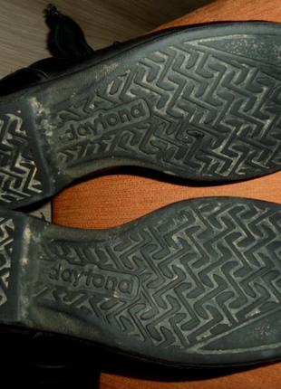 Ботинки сапоги мотоботинки мотоботы кожаные размер 41/427 фото