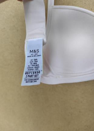 Мягкий удобный бюстгальтер на паралоне без косточек m&s6 фото