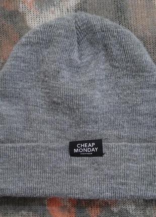 Шапка cheap monday beanie unisex біні унісекс2 фото