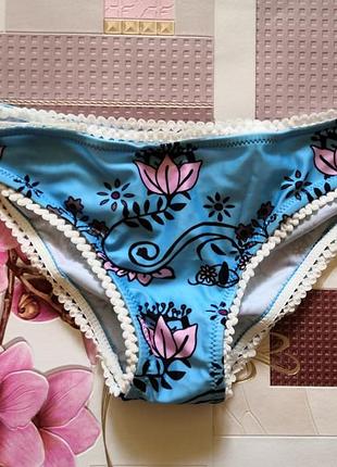 Плавки, купальні трусики, низ від купальника, розмір l.