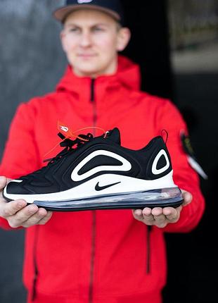 Мужские кроссовки nike air max 720 black white