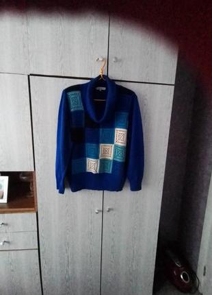 Светр джемпер з воротом хомут 54 розміру