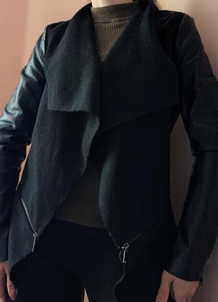 Кардиган, кожаный пиджак, кожаная куртка, косуха2 фото