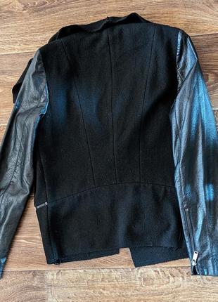 Кардиган, кожаный пиджак, кожаная куртка, косуха8 фото