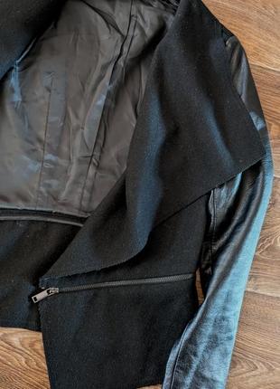 Кардиган, шкіряний піджак, шкіряна куртка, косуха7 фото