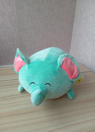 Плюшева іграшка-подушка smoochy pals elephant