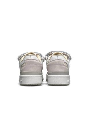 🔥жіночі кросівки adidas forum 84 low white pink new4 фото