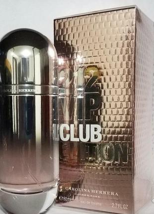 Туалетна вода carolina herrera 212 vip club edition woman (кароліна хирерра 212 віп клаб эдишен вумен)1 фото