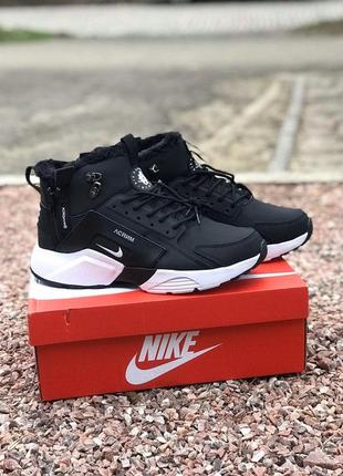 Мужские кроссовки nike huarache acronym black